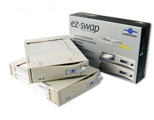 Vantec ( Oem By Icydock ) Ez-Swap Mrk-103f White/Beige Aluminum For Ide Hdd 40mm Rear Cooling Fan Keylock Hdd Access/Power Indicator - Inner Tray Compatible With Icydock Mb452uk