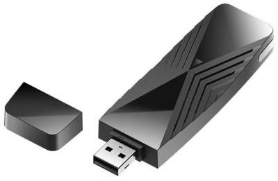 D-Link Dwa-X1850 Wireless Ax1800 Dual Band Usb3.0 Adapter - 2.4/5ghz Dual Band 802.11ax 1800mbps (1200+600) With Wps Button