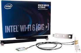 Intel Wi-Fi 6 (Gig+) Ax200 Kit - M.2 2230 (Key A/E) - 2.4/5ghz Wifi 6 Ax200 2400mbps + Bt5.0 Combo External Antenna - 3 Years Warranty
