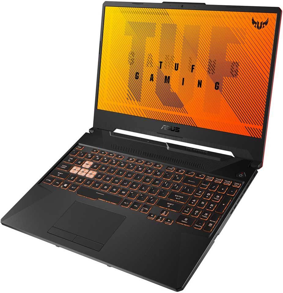 Asus Fa506icb-716512b0w Tuf Gaming A15 - Ryzen7 8 Cores ( 16-Threads ) + 16gb + 512gb M.2 Nvme Ssd + Nvidia Geforce 3050- 25mm Slim Design Mil-Std-810h Military Grade Dolby Atmos Audio With 2x Speakers + 2-Microphone Array 84-Blades Arc Flow Fan With