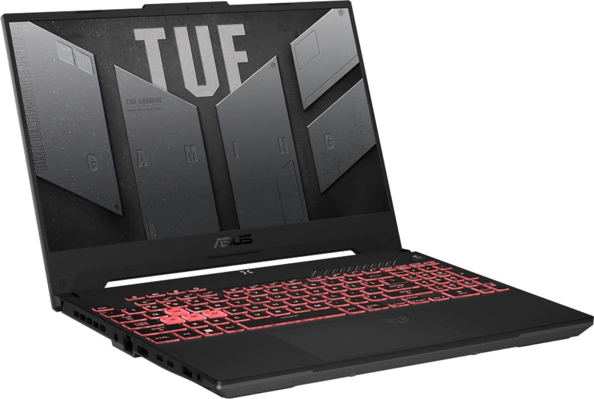 Asus Fa507re-716512g0w Tuf Gaming A15 - Ryzen7 8 Cores ( 16-Threads ) + 16gb + 512gb M.2 Nvme Ssd + Nvidia Geforce 3050ti- 25mm Slim Design Mil-Std-810h Military Grade Dolby Atmos Audio With 2x Speakers + 2-Microphone Array 84-Blades Arc Flow Fan With