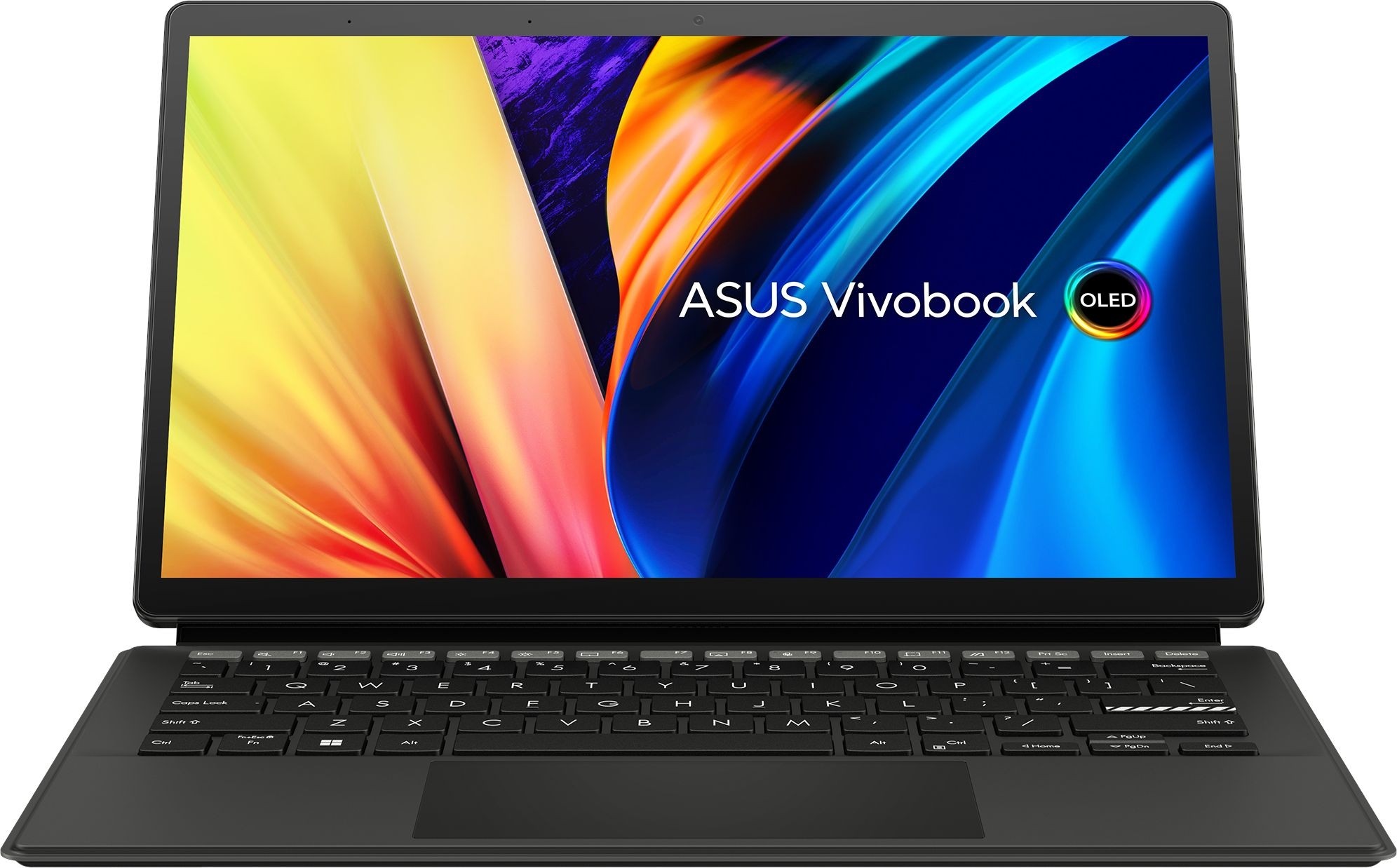 Asus T3300ka-P8128b0w Vivobook 13 Slate Oled - Pentium Quad-Core + 8gb + 128gb M.2 Ssd - Touchscreen 2-In-1 With Detachable Keyboard As Tablet With Stylus Pen Quad-Speaker With Dolby Atmos 0.8mm Slim 0.78kg Lightweight- Intel Jasperlake Pentium N600