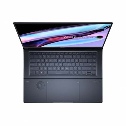 Asus Ux7602zm-I93210b0w Zenbook Pro 16x Oled - I9 Fourteen Cores ( 20-Threads ) + 32gb + 1tb Gen4x4 Nvme M.2 Ssd + Nvidia 3060 + Dial Rotary Control + 3-Buttons Touchpad - With Wol ( Wake-On-Lan ) + Fingerprint Reader + Tpm + Vpro With Sba + Intel Anti-Th