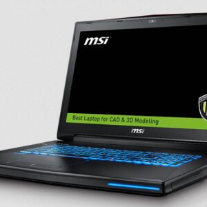 Msi Wt72-6qk-464za Workstation Series - Steelseries Keyboard With Programable Multi Color Led Back Light + Fhd Webcam ( 1080p @ 30fps )- Intel Skylake Core I7-6700hq - Quad Core+ Hyper-Threading ( 8-Threads ) 2.6ghz Upto 3.5ghz Turbo-Boost ( With Vt-X+