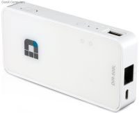 D-Link Dir-508l Pocket Cloud Router - 102.9x79.8x22.3mm Compact Slim Size Work As Portable Router/Access Point Or Storage Server For Mobile Device Built-In 4000mah Rechargable Battery + Sdhc Card Reader + Usb For 3g/4g/Data Sharing 2.4ghz ( 802.11b/G/N