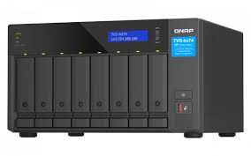 Qnap Tvs-873e Multi-Bay Nas ( Support Raid 0/1/5/6/10/50/60/Jbod ) - 8x Hot-Swappable Sata 2.5"/3.5" + 2x Ngff/M.2 Sata Ssd - With Amd R-Series Rx-421bd Quad-Core 2.1ghz Up To 3.4ghz Turbo Processor With Radeon R7 Graphics 8gb (4gbx2) Ddr4 So-