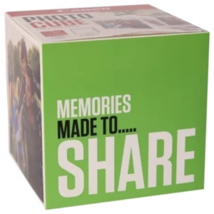 Canon PP-201 5x5"inch (13 x 13cm ) 40 Sheets Photo Cube Creative Pack - Green