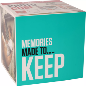 Canon PP-201 5x5" inch (13 x 13cm) 40 sheets Photo Cube Creative Pack- Blue