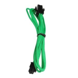 Bitfenix Bfa-Msc-4atx45gk-Rp Alchemy Multisleeved(4) Cable - 45cm - 4pin Atx Psu-Mb Extension Cable - Green