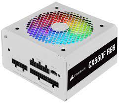 Corsair 550 Cx Fully Modular Rgb White Power Supply