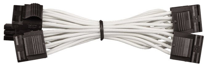 Corsair Premium 750mm Individually Sleeved Type 4 Modular 4x Molex Cable White