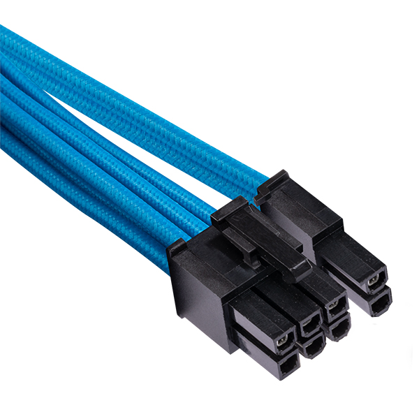 Corsair Individually Sleeved modular 4x PCiE Cable (Type 4 Gen 4) Blue