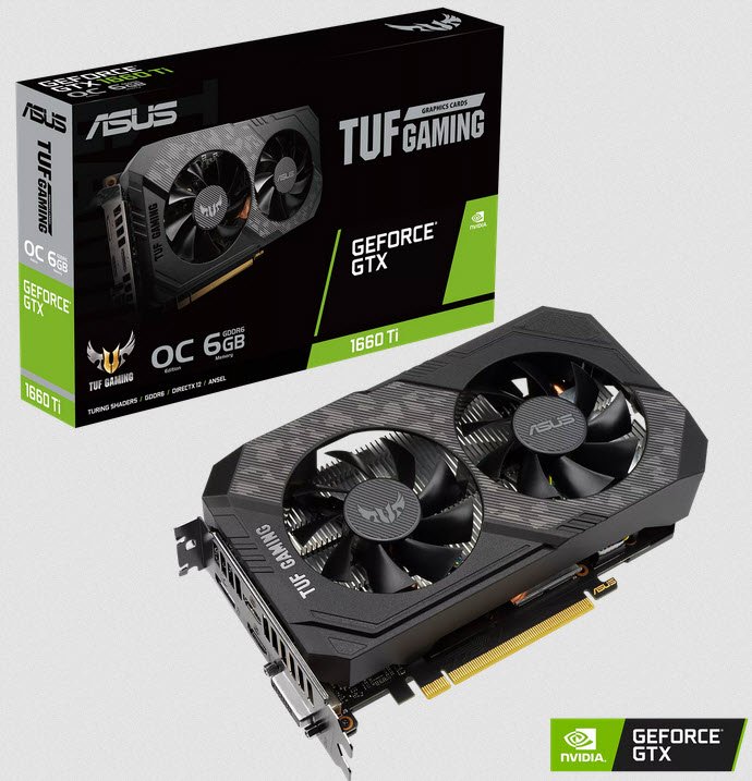 Asus Tuf Nvidia Geforce 1660ti Evo