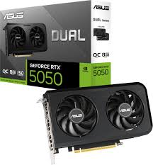 Asus Nvidia Geforce Rtx 5050 8GB Dual OC Edition Graphics Card