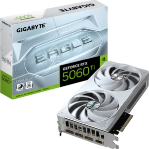 Gigabyte Nvidia Geforce Rtx 5060ti Eagle Oc White Ice 8gb Gddr7 128-bit Graphics Card