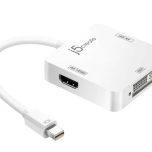 J5 Create Jua330u Usb3.0 To Dvi Adapter ( With Dvi-To-Hdmi + Dvi-To-Dsub Converter ) Ideal For Desktop Or Notebook Support Upto Qwxga ( 2048x1152 @ 32bit ) Usb-Powered Support Primary / Extended / Mirror Modes - Support Upto 4 Display With 4 Units (