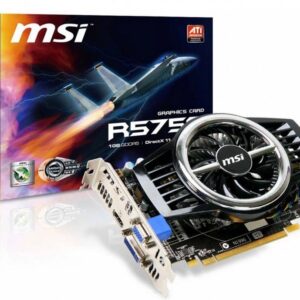 Msi Radeon Hd5750 1gb Gddr5 128bit Gaming Graphics Card