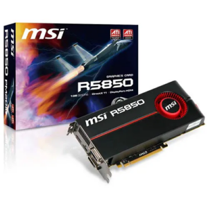 Msi Amd Radeon hd5850 1G gddr5 Legacy Gaming Graphics Card