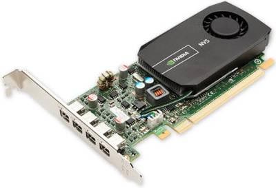 Pny Quadro Nvs510 - For Professional 2d Commerical Graphics Standard + Low-Profile Dual Bracket Pci-E (16x) - Hardware Opengl 4.3+ Directx 11.1 + Shader Model 5 128bit 2gb Ddr3 ( Transfer Rate : 28.5gb/Sec ) 192 Cuda Parallel Processors 4x Mini-Displ