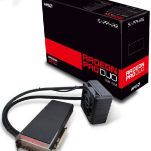 Sapphire Pro Duo ( Furyx X2 Dual Gpu ) - Water Cooling Dual Bios- Freesync Technology Support Liquidvr Support Xdma Crossfire ( No External Connectors Required ) Trueaudio Hdmi With Dedicated Pap ( Programmable Audio Pipeline ) To Reduce Cpu Load - 2