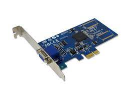 Sunix Vga0429 Pci-E (1x ) Siliconmotion Sm750 2w Ultra Low Power Consumption ( Heatsink Free / 0dba ) 16mb Ddr 1920x1080fhd Dvi Standard + Extra Low-Profile Bracket