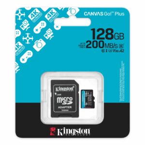 Kingston Sdcg4/128gb Canva Go! Plus MicroSDxc Card