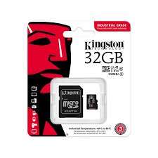 Kingston Sdcit2/32gb 32gb Micro Sdhc ( 15x11x1mm ) With Sd Adapter - Industrial Grade For Extreme Condition ( Operating Temperature Rating Of -40c To 85c ) - Uhs-I U3 ( Uhs-I / Sd3.0 ) With Sdmi Read/Write : 100/80mb/Sec - 3 Years Warranty With 480 Tbw
