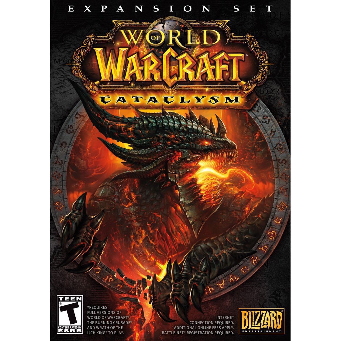 Blizzard World Of Warcraft Expansion Set - Cataclysm Pc-Dvd - Lite Retail Pack