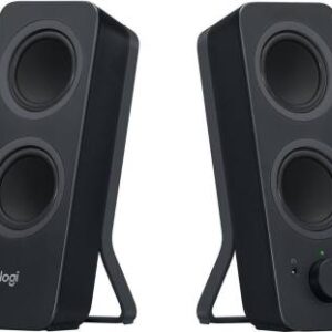 Logitech 980-001295 Z207 Wired + Bt Wireless Speaker 10w 3.5mm + Headphone Out Volume Control On Unit