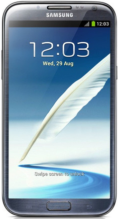 Samsung Galaxy Note Ii N7100 32gb Grey - With Multi-Screen Switch ( Support 2x Apps Running At The Same Time ) + Built-In Hspa(21mbps) 3g Smart Stay Power Saving 151x80.5x9.4mm Thin 181g Built-In 1.9mp+8mp Dual Camera 1.6ghz Quad-Core Cpu With 2gb Ra