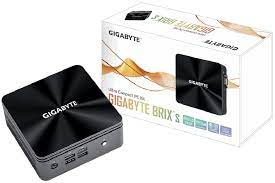 Gigabyte I7 Gb-Bri7h-10510 High ( With Type2280 M.2 + 2.5" Hdd Mounting Support ) - Brix Ultra Compact Pc - 120x120x47mm Mini Size Pc - 4k Hdmi Black- Intel Comet Lake Core I7-10510u - Quad Core+ Hyper-Threading ( 8-Threads ) 1.8/4.9ghz ( With Vt-