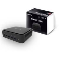 Gigabyte Ryzen Gb-Ber3h-5300 - Brix Ultra Compact Pc - 134x139x52mm Mini Size Pc - With 1x M.2 + 2.5" Hdd Mounting Support 4x Display Outputs ( 2xhdmi+ Minidp + Dp ) + 2.5g Lan Black- Amd Ryzen3 5300u - Quad Cores+ Hyper-Threading ( 8-Threads ) 2.