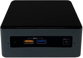 Intel Bnuc11tnhv70l00 Nuc ( Next Unit Of Computing ) With Vpro+Tpm - 117x112x54mm Mini Size Pc With 9.5mm 2.5" Hdd Mounting Support + Extra Lan - 4k Full-Hd Black- Intel Tiger Lake Core I7-1185g7 - Quad Core+ Hyper-Threading ( 8-Threads ) 3 / 4.8gh