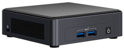 Intel Bnuc11tnki70000 Nuc ( Next Unit Of Computing ) - 117x112x37mm Mini Size Pc - 4k Full-Hd Black- Intel Tiger Lake Core I7-1165g7 - Quad Core+ Hyper-Threading ( 8-Threads ) 2.8/4.7ghz ( With Vt-X+ Vt-D + No Txt 10nm 4gt/Sec Dmi 51.2gb/Sec Memory B