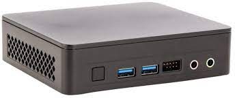 Intel Nuc11-Atkc2 Nuc ( Next Unit Of Computing ) - 113x115x36mm Mini Size Pc + 64gb Emmc + 4gb Ddr4 + Windows 11 Home 4k Hdmi/Dp@60hz - Black+Silver- Intel Jasper Lake Celeron N4505 - Dual Core 2ghz Upto 2.7ghz Turbo-Boost ( With Vt-X 10nm 38.4gb/Sec