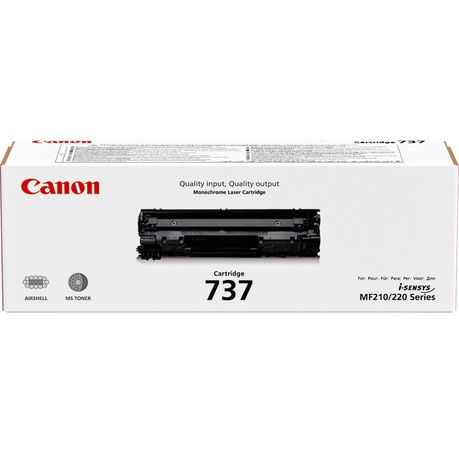 Canon 737 Black Toner  2400 pages