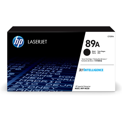 Hp Cf289a No.89a Black Toner 5000pages - For Hp Laserjet M507 M528 Series
