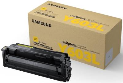 Samsung Clt-C603l / Sv253a Yellow Toner High Yield 10000pages - For Samsung Sl-C4010nd Sl-C4060fx