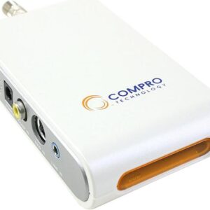 Compro Videomate Action Analog Tv Tuner designed for Laptops and desktops