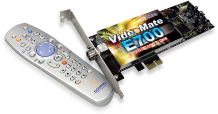 Compro E700 Dual Dvb-T Pci-Express Tv Tuner Card