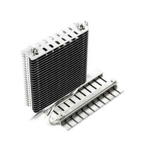 Thermalright Vrm-R4 Vga Memory Cooler Air Flow Through Rear Chassis Fan - Copper Base + Aluminum Fin 2x6mm Heatpipes ; Fanless Design ; Support Optional 80mm Fan 140g Support Upto Ati Hd5850/5870 ; Compatible With Hr-03 Rev.A / Hr-03 Gt / V2 / T-Rad2