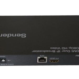 Aavara Pb5000-Sender - Hdmi Over Utp 1080p Broadcaster Via Gigabit Network Switch ( 802.11q Vlan+Igmp Required ) With Ir ( Infrad Remote ) Pass-Through Supprt - 1x Hdmi-In + 1x Utp Out To Switch Hdmi V1.3 Over Ip/Cat5/Utp Upto 100m Co-Exist With Existing