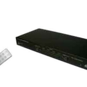 Aavara Pm4x2 - 4 Signal To 2 Display 1080p Hdmi Matrix Switch/Spliter ( For Audio + Video ) With Remote Control Support Hdcp Hdmi Ver1.3b 7.1 Hd Dolby + Dts-Hd Master Audio Bandwidth : 340mhz/10.2gbps 36bit Color - For Ps3 Pc Hd/Blu-Ray Dvd Player