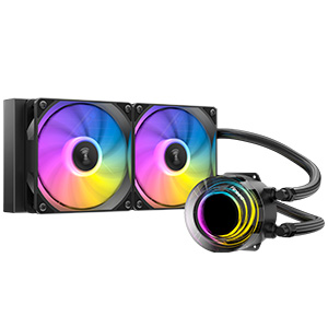 Antec Vortex Lum 240 ARGB Closed Loop Liquid Cpu Cooler