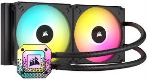 Corsair Cw-9060069-Ww H115i Elite Xt Capellix 280mm Cpu Water Cooling - With Corsair Link For Real-Time Monitoring And Control - Copper Waterblock With 33x Capellix Rgb Led Lighting On Waterblock Pre-Filled / Closed-Loop / Sealed Coolant System 140x323