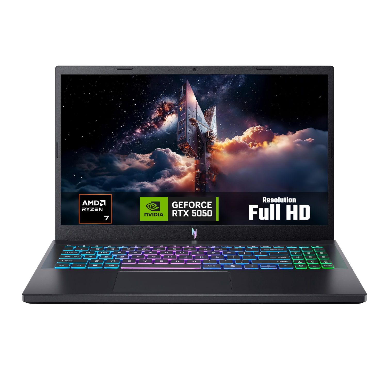 Acer Nitro V 15 Gaming Laptop 15.6" | Amd Ryzen 7 | 16gb | 512gb | Rtx 5050 8gb | Windows 11 Home