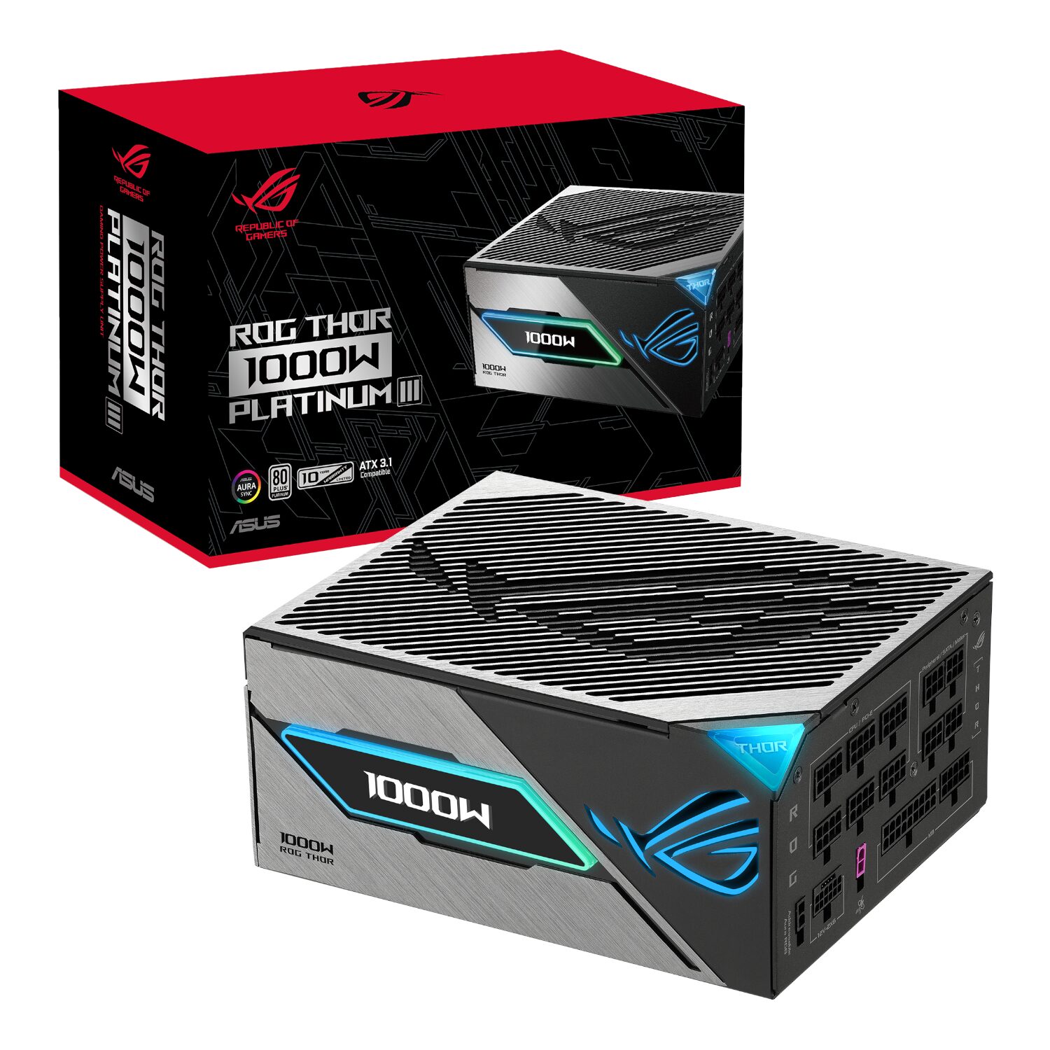 Asus Rog Thor 1000w Platinum Iii Modular Power Supply