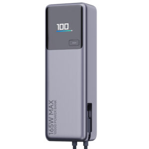 Xiaomi 165w Power Bank 10000mah (Integrated Cable)-Silver