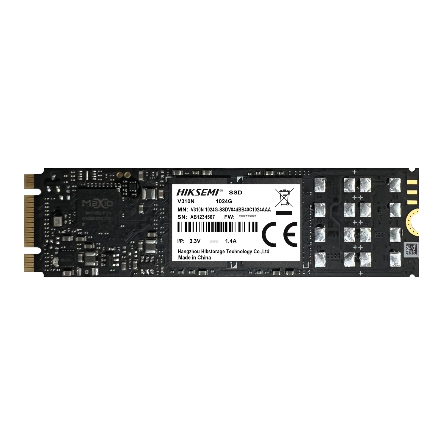 Hiksemi V310n 1tb M.2 Sata Surveillance Ssd