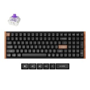 Keychron K4 He Wireless Magnetic Switch Mechanical Keyboard (96% Layout, Gateron Hall Effect Switches)